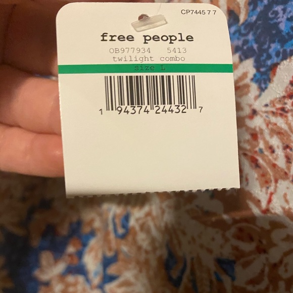 FREE PEOPLE BOHO FLOWY SLIP SUN TANK DRESS A3C - Picture 4 of 4